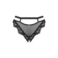 OB Setilla crotchless panties black