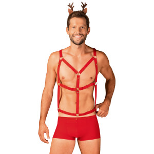 OB Mr Reindy costume red