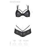 PE ECO Drosera 2pcs set bikini black