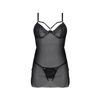 PE ECO Drosera chemise & thong black