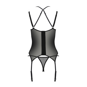 PE ECO Drosera corset & thong black