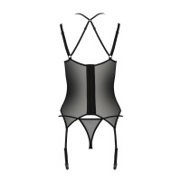 PE ECO Drosera corset & thong black