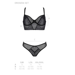 PE ECO Drosera 2pcs set black