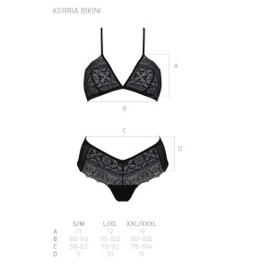 PE ECO Kerria bikini black