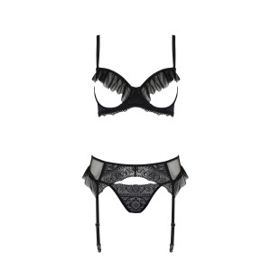 PE ECO Kerria 3pcs set with open bra black