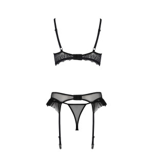 PE ECO Kerria 3pcs set with open bra black