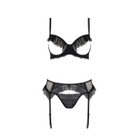 PE ECO Kerria 3pcs set with open bra black
