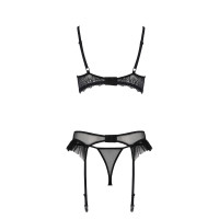 PE ECO Kerria 3pcs set with open bra black