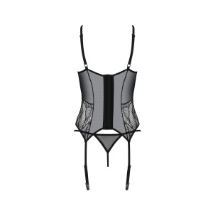 PE ECO Leafa corset & thong black