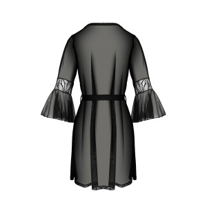 PE ECO Leafa peignoir black