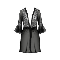 PE ECO Leafa peignoir black