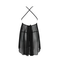AV Leslie chemise & thong black