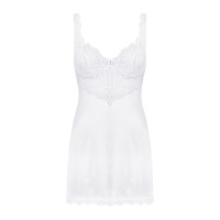 OB Amor Blanco underwire chemise & thong white