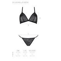 PE ECO Selaginella bikini black