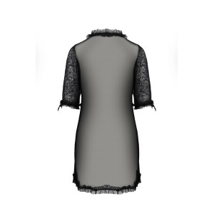 PE ECO Selaginella peignoir black