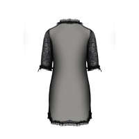 PE ECO Selaginella peignoir black