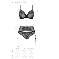 PE ECO Selaginella 3pcs set black