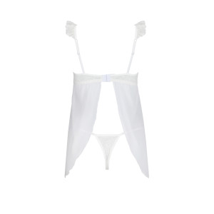 AV Milagros chemise & thong white