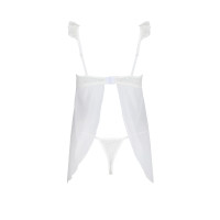 AV Milagros chemise & thong white