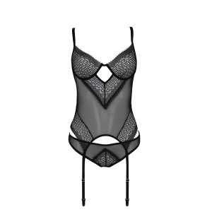 CA Denerys corset & thong black