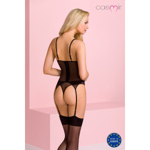 CA Denerys corset & thong black
