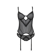 CA Denerys corset & thong black
