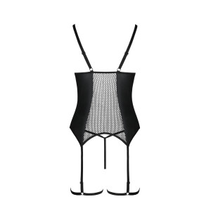 PE Beth corset & thong black