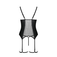 PE Beth corset & thong black