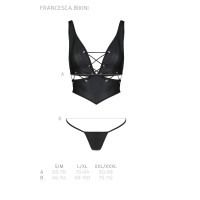 PE Francesca bikini 2pcs set black