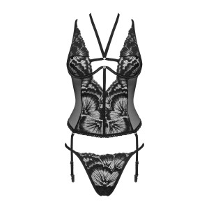 OB Alessya corset & thong black