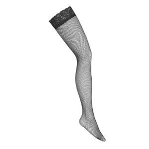 KO H004 fishnet hold ups black