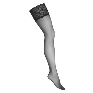 KO S002 stockings black 20den
