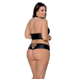 PS Nancy Size Plus bikini 2pcs set black