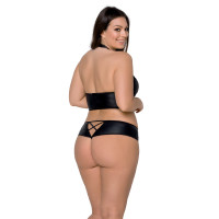 PS Nancy Size Plus bikini 2pcs set black