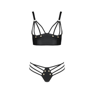 PS Malwia Size Plus bikini 2pcs set black