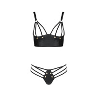 PS Malwia Size Plus bikini 2pcs set black