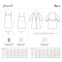 LC Jacqueline chemise/peignoir black