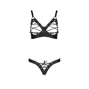 PS Celin Size Plus bikini 2pcs set black