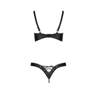 PS Celin Size Plus bikini 2pcs set black