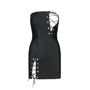 PS Celin Size Plus chemise & thong black