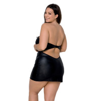 PS Celin Size Plus chemise & thong black