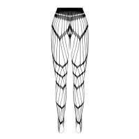 PE ECO Strumpfhose ouvert S006 black
