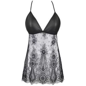 V-9789 babydoll & string black