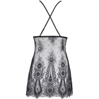 V-9789 babydoll & string black