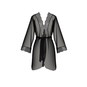 PS Amberly Size Plus peignoir black