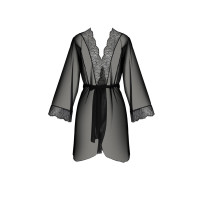 PS Amberly Size Plus peignoir black