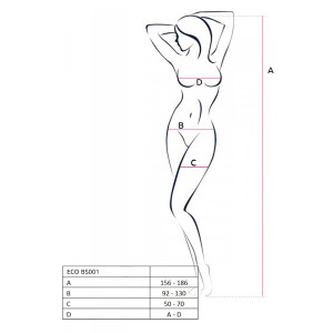 PE ECO Bodystocking BS001 black