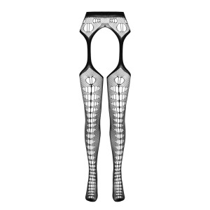 PE ECO Straps-Strumpfhose S008 red