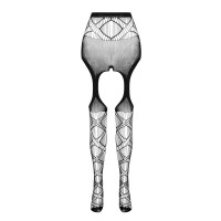 PE ECO Straps-Strumpfhose S005 white