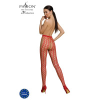 PE ECO Strumpfhose ouvert S007 red